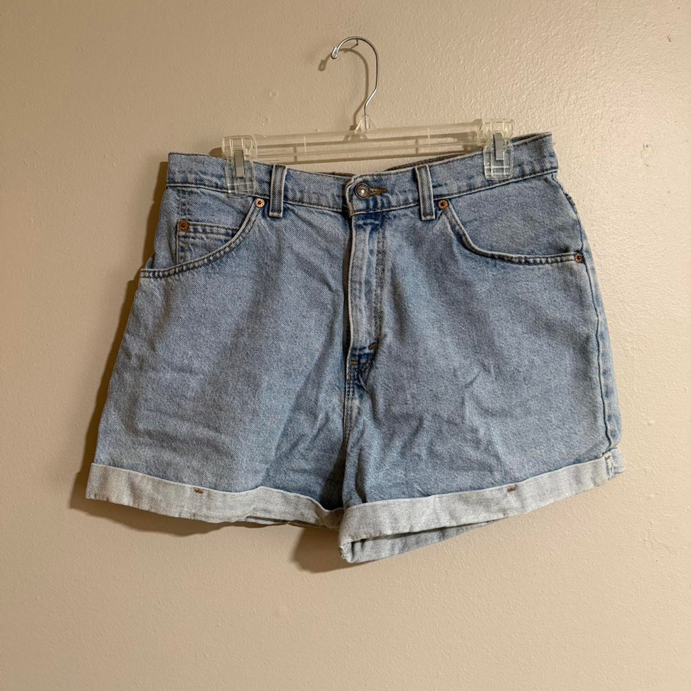 Not for sale-Levi’s Vintage 910 Denim Cuffed Shorts Size 13